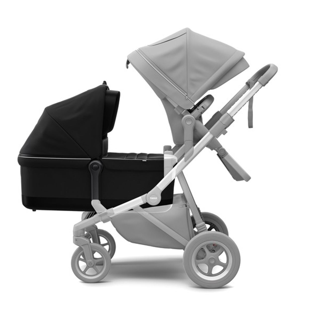 Landou, Thule, Sleek Bassinet, pentru caruciorul Thule Sleek Midnight Black