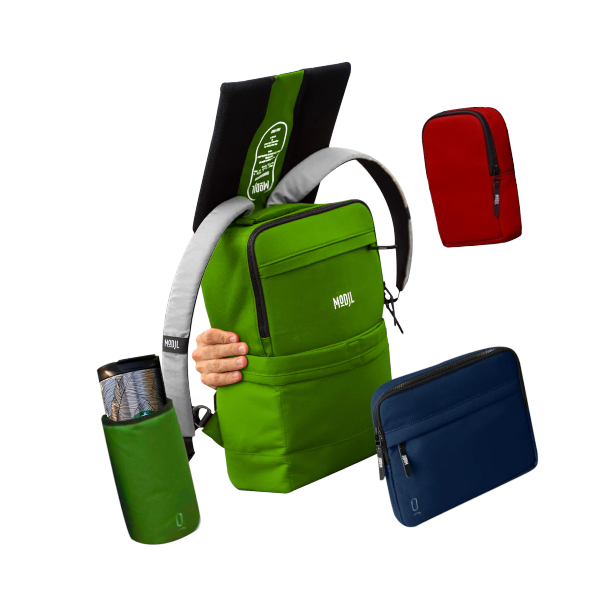 Kit Complet Rucsac Modular MODJL + Accesorii - Pack&Go