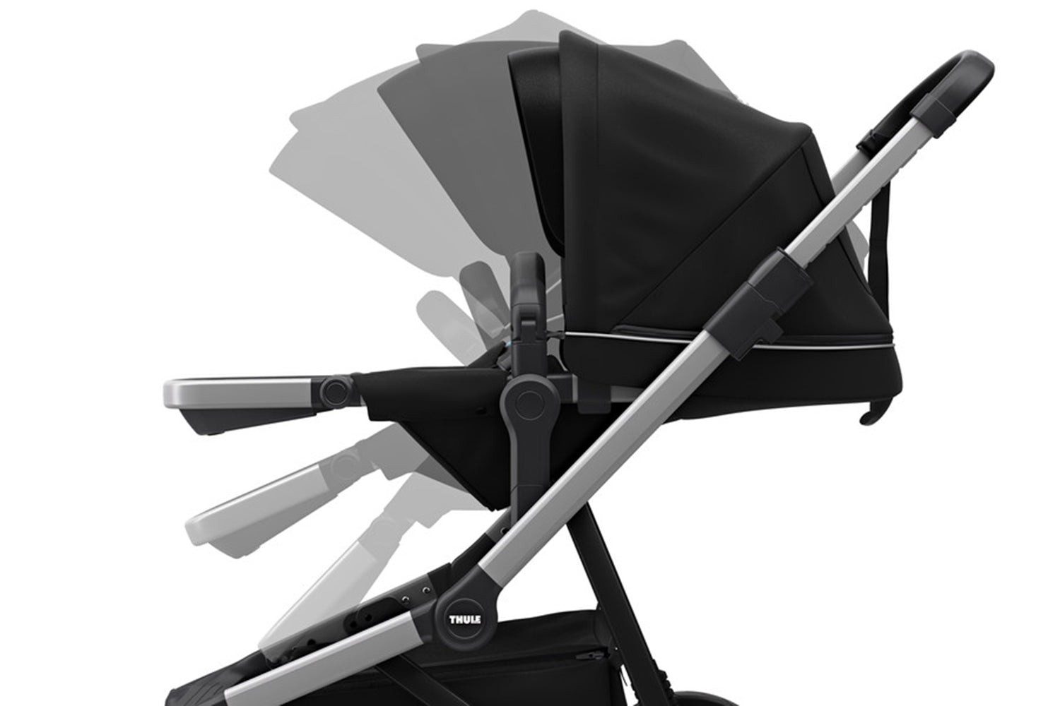 Accesoriu Thule Sleek Sibling Seat - Scaun suplimentar pentru Thule Sleek Grey Melange