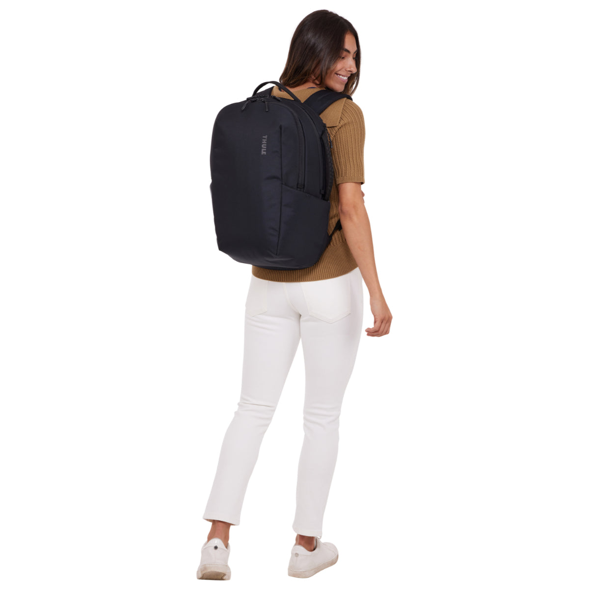Rucsac urban cu compartiment laptop, Thule, Subterra 2, 27L, Black