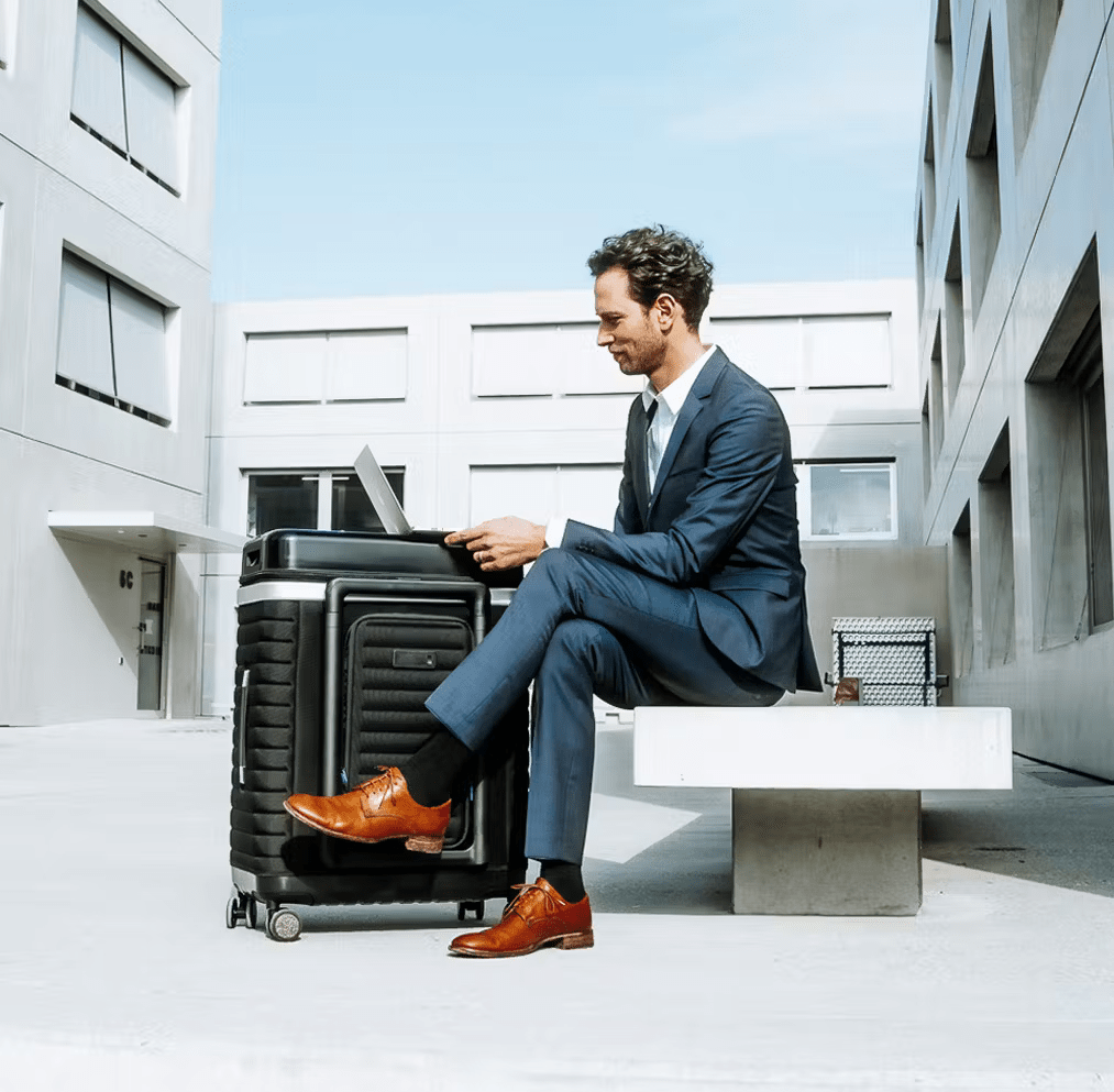 Troler extensibil cu sistem de garderoba - Pull Up Suitcase - Pack&Go