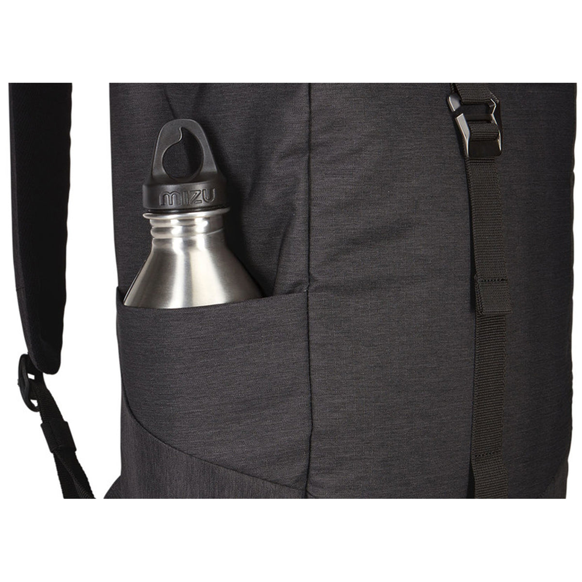 Rucsac urban cu compartiment laptop, Thule, Lithos, 16L, Black
