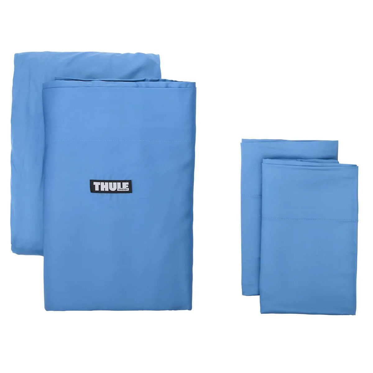 Lenjerie de pat, Thule, pentru saltea de 3 persoane, Albastru