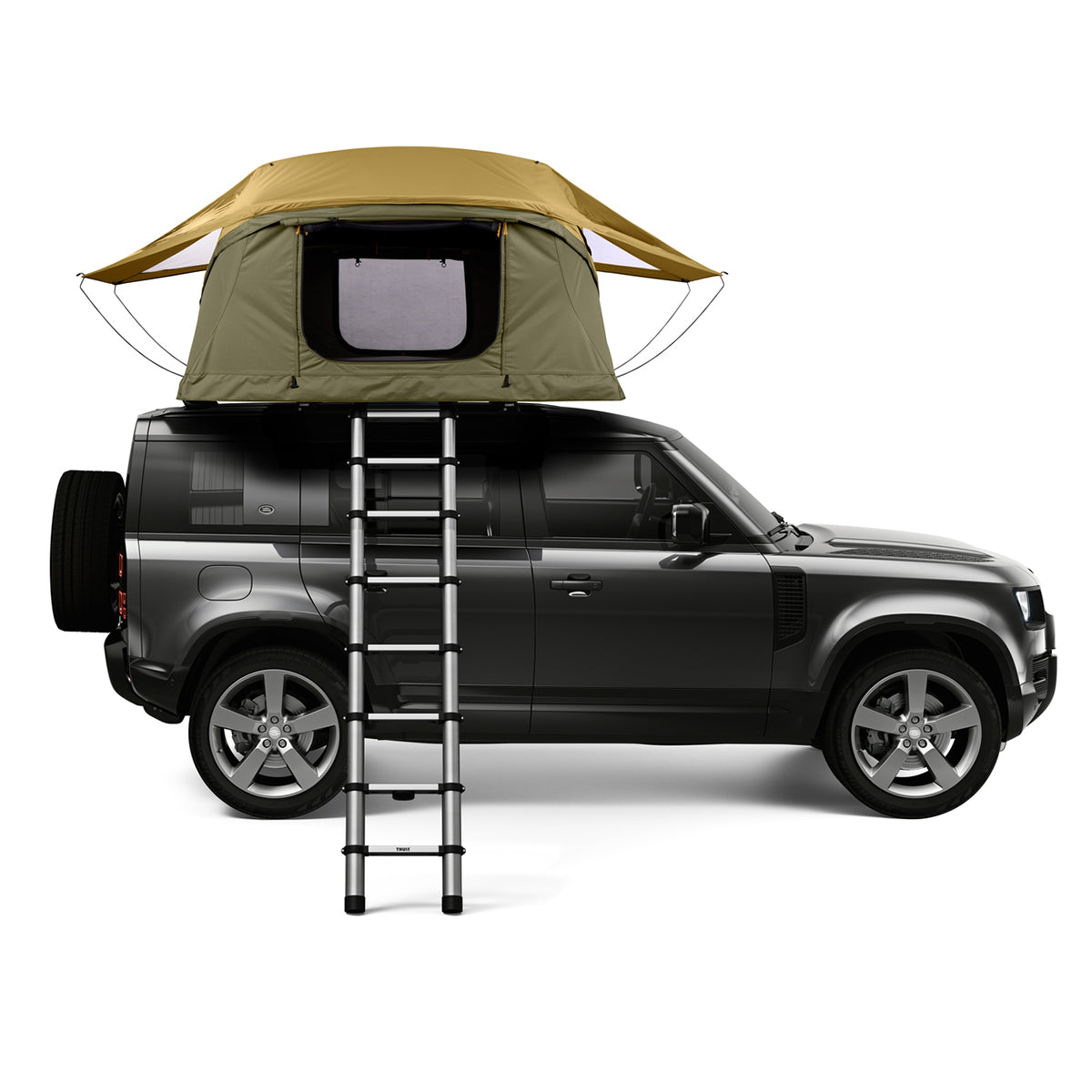 Cort auto cu prindere pe plafon, Thule, Approach L, pentru 4 persoane, Fennel Tan