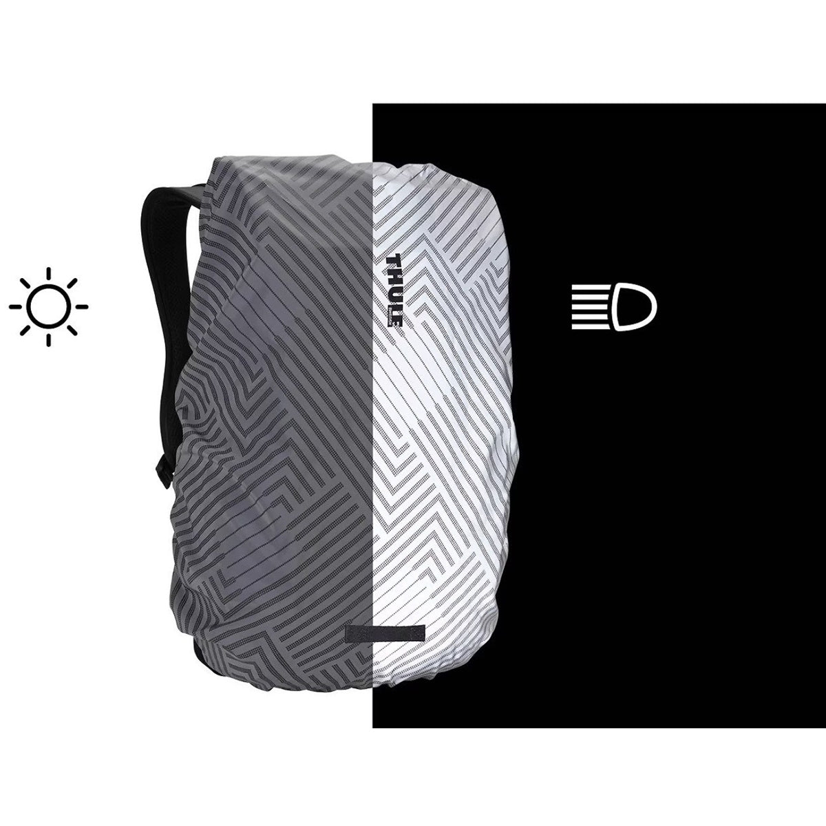 Husa de ploaie pentru ghiozdan,, Thule, Paramount, gri