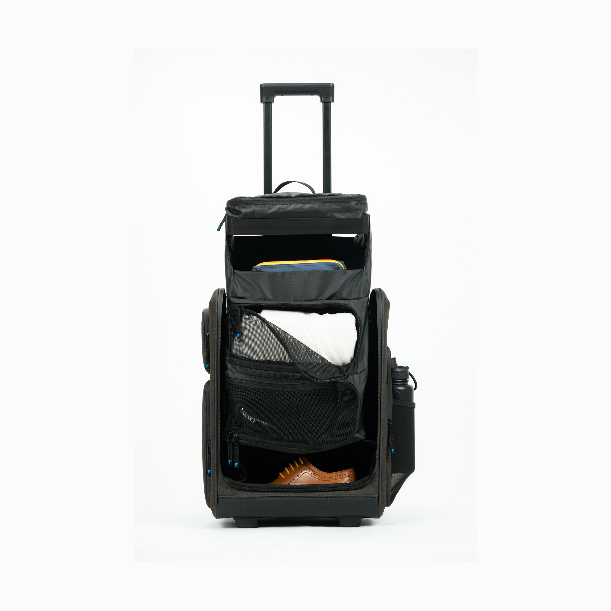 Rucsac/Troler Extensibil cu Sistem de Garderoba - Pull Up Backpack - Pack&Go