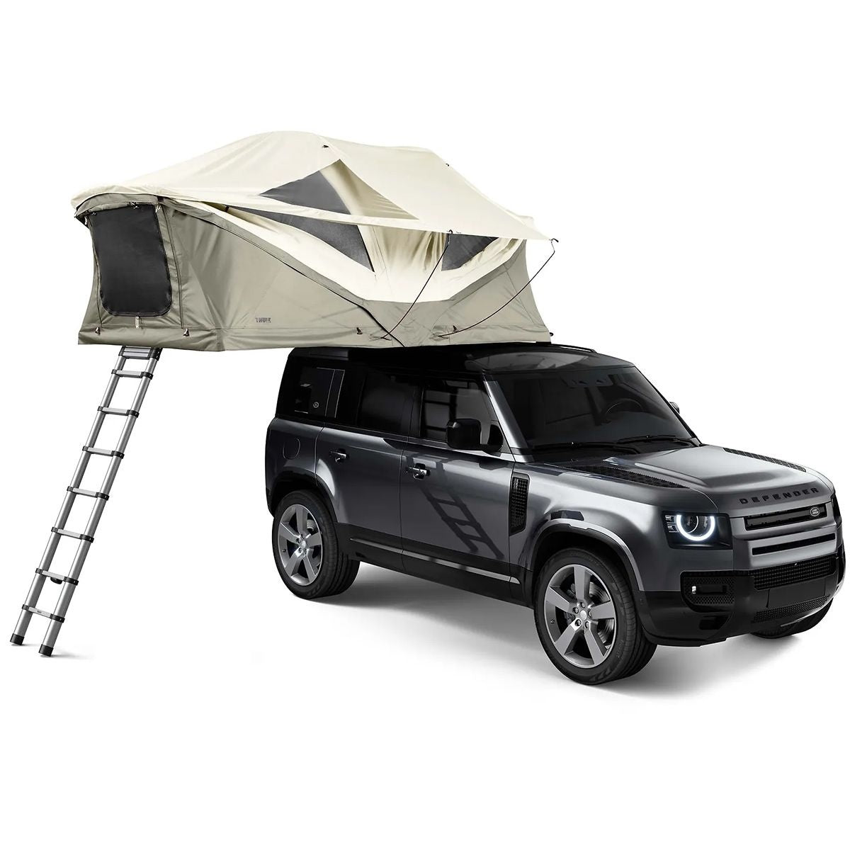 Cort auto cu prindere pe plafon, Thule, Approach M, pentru 2-3 persoane, Pelican Gray