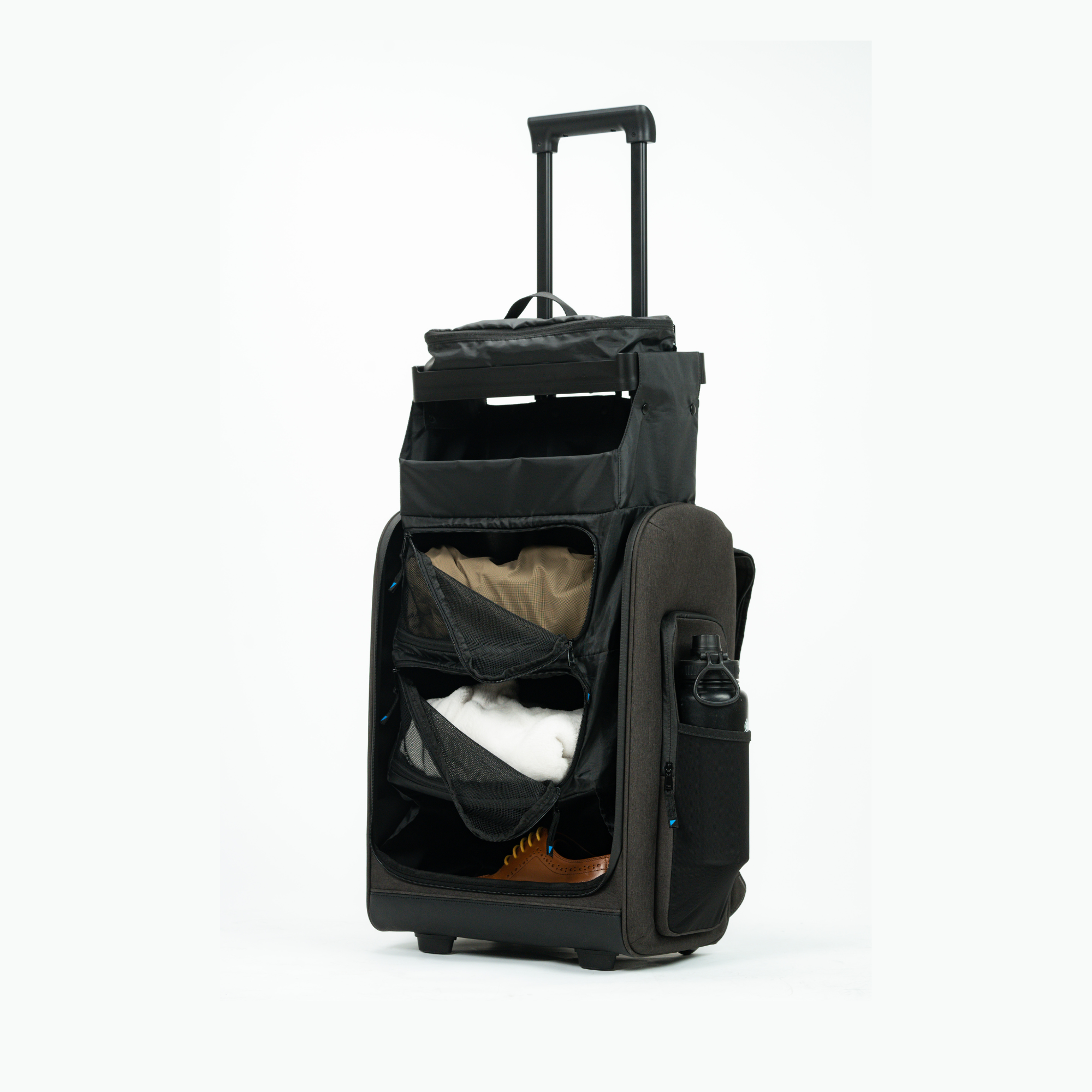 Rucsac/Troler Extensibil cu Sistem de Garderoba - Pull Up Backpack - Pack&Go