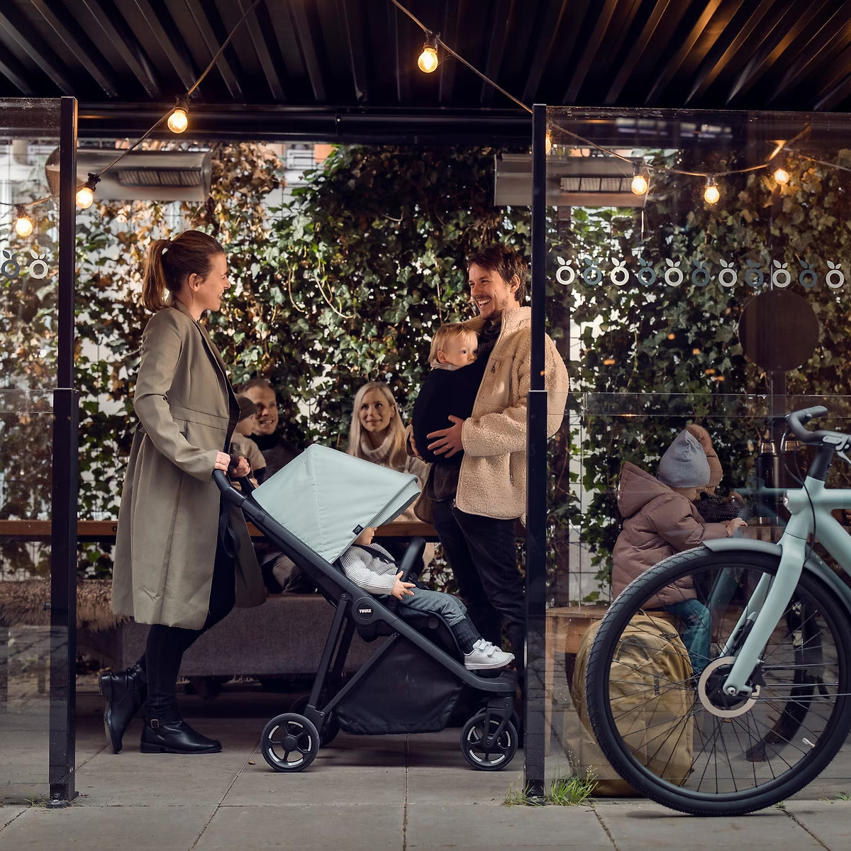 Carucior Thule Shine Misty Rose