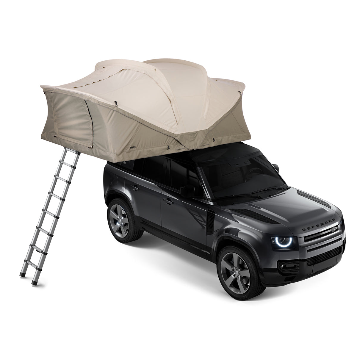 Cort auto cu prindere pe plafon, Thule, Approach L, pentru 4 persoane, Pelican Gray