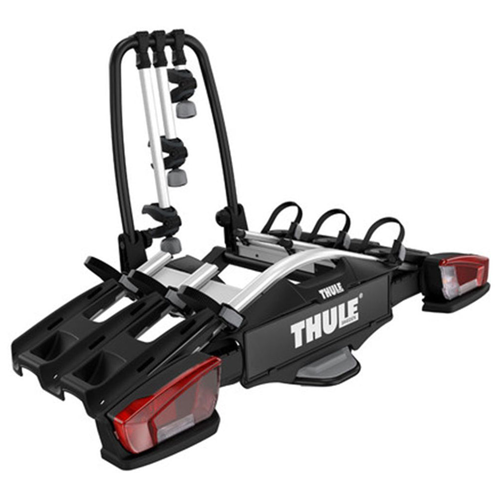 Suport biciclete Thule VeloCompact 926 cu prindere pe carligul de remorcare, pentru 3 biciclete - Pack&Go
