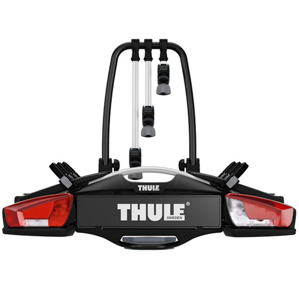 Suport biciclete Thule VeloCompact 926 cu prindere pe carligul de remorcare, pentru 3 biciclete - Pack&Go