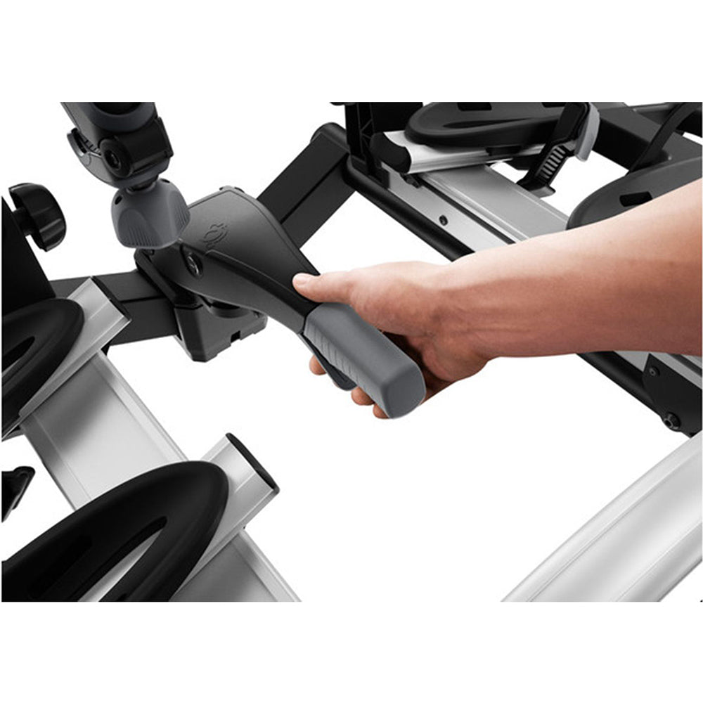 Suport biciclete Thule VeloCompact 926 cu prindere pe carligul de remorcare, pentru 3 biciclete - Pack&Go