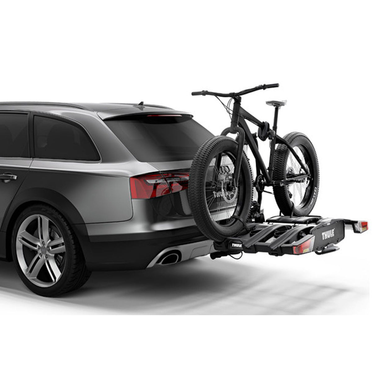 Suport biciclete Thule EasyFold XT 3 cu prindere pe carligul de remorcare - pentru 3 biciclete