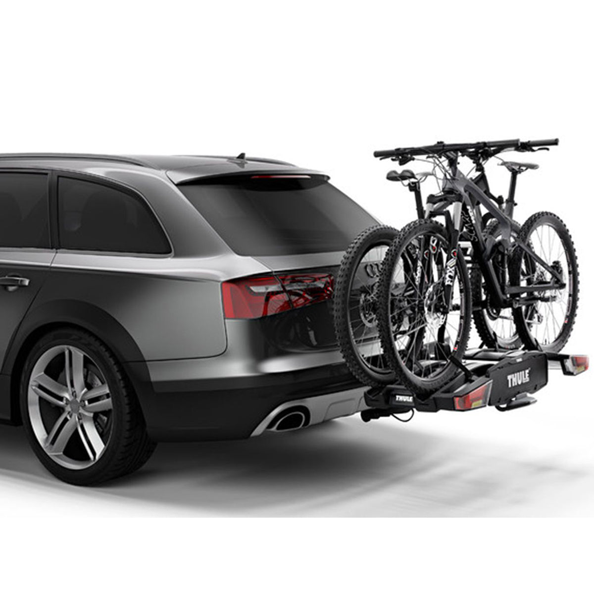 Suport biciclete Thule EasyFold XT 2 cu prindere pe carligul de remorcare - pentru 2 biciclete