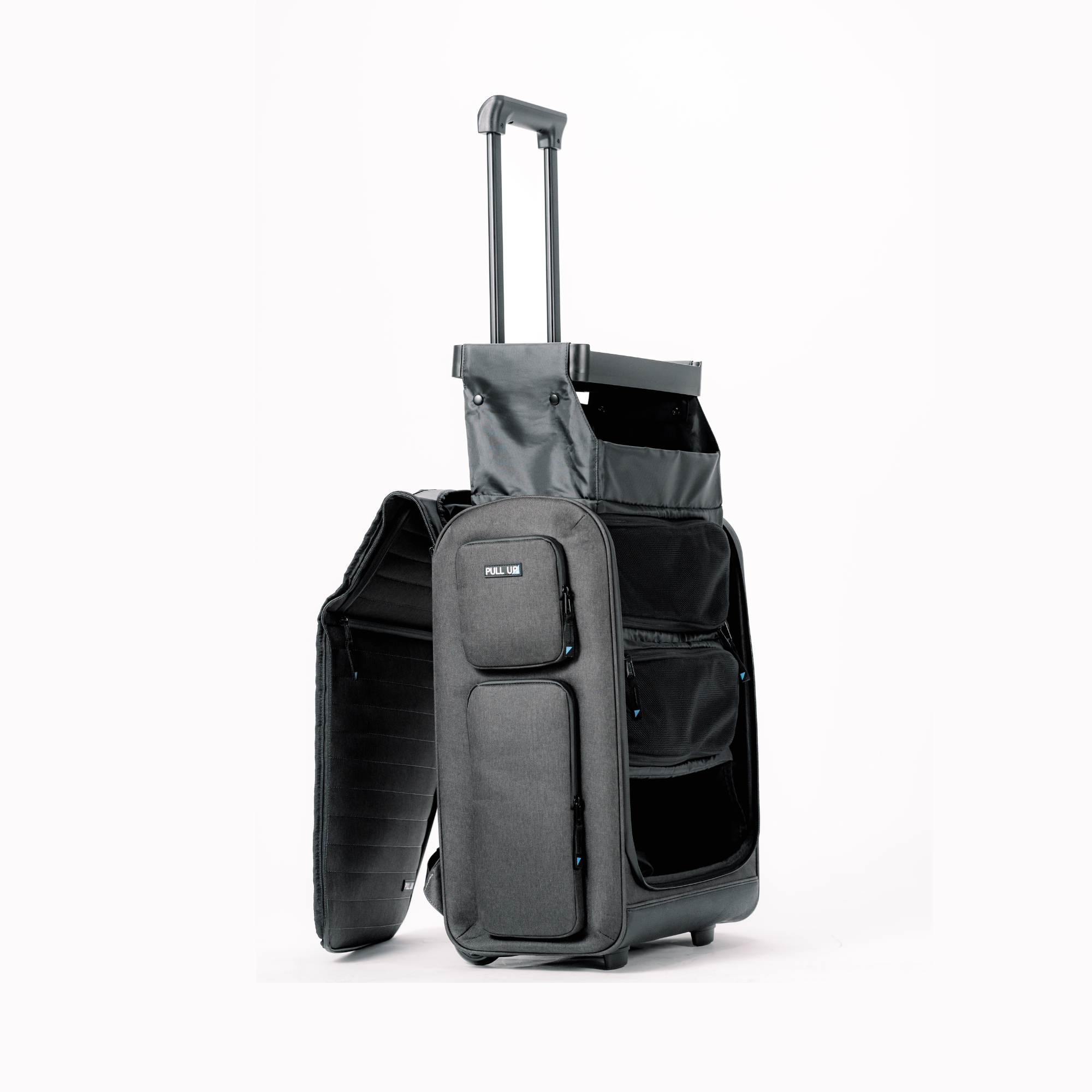 Rucsac/Troler Extensibil cu Sistem de Garderoba - Pull Up Backpack - Pack&Go