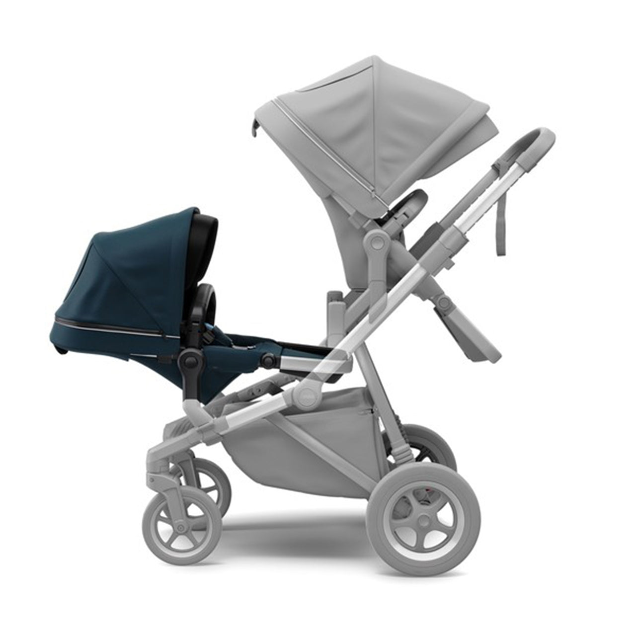 Accesoriu Thule Sleek Sibling Seat - Scaun suplimentar pentru Thule Sleek Navy Blue