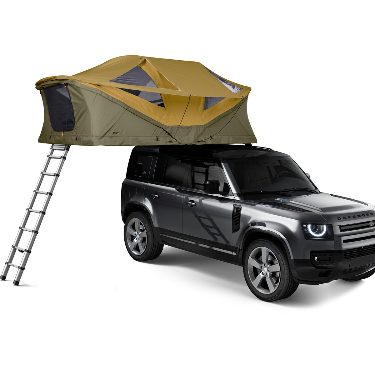 Cort auto cu prindere pe plafon, Thule, Approach L, pentru 4 persoane, Fennel Tan