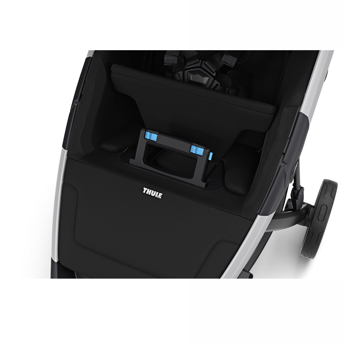 Cadru carucior Thule SPRING  din aluminiu ARGINTIU