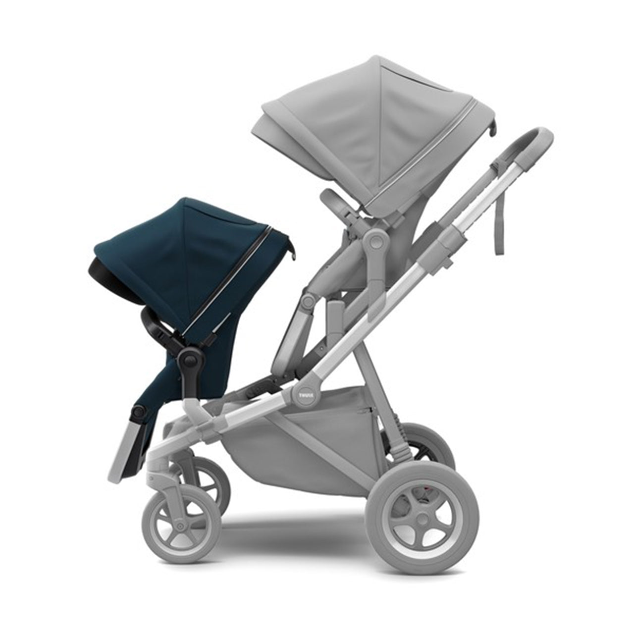 Accesoriu Thule Sleek Sibling Seat - Scaun suplimentar pentru Thule Sleek Navy Blue