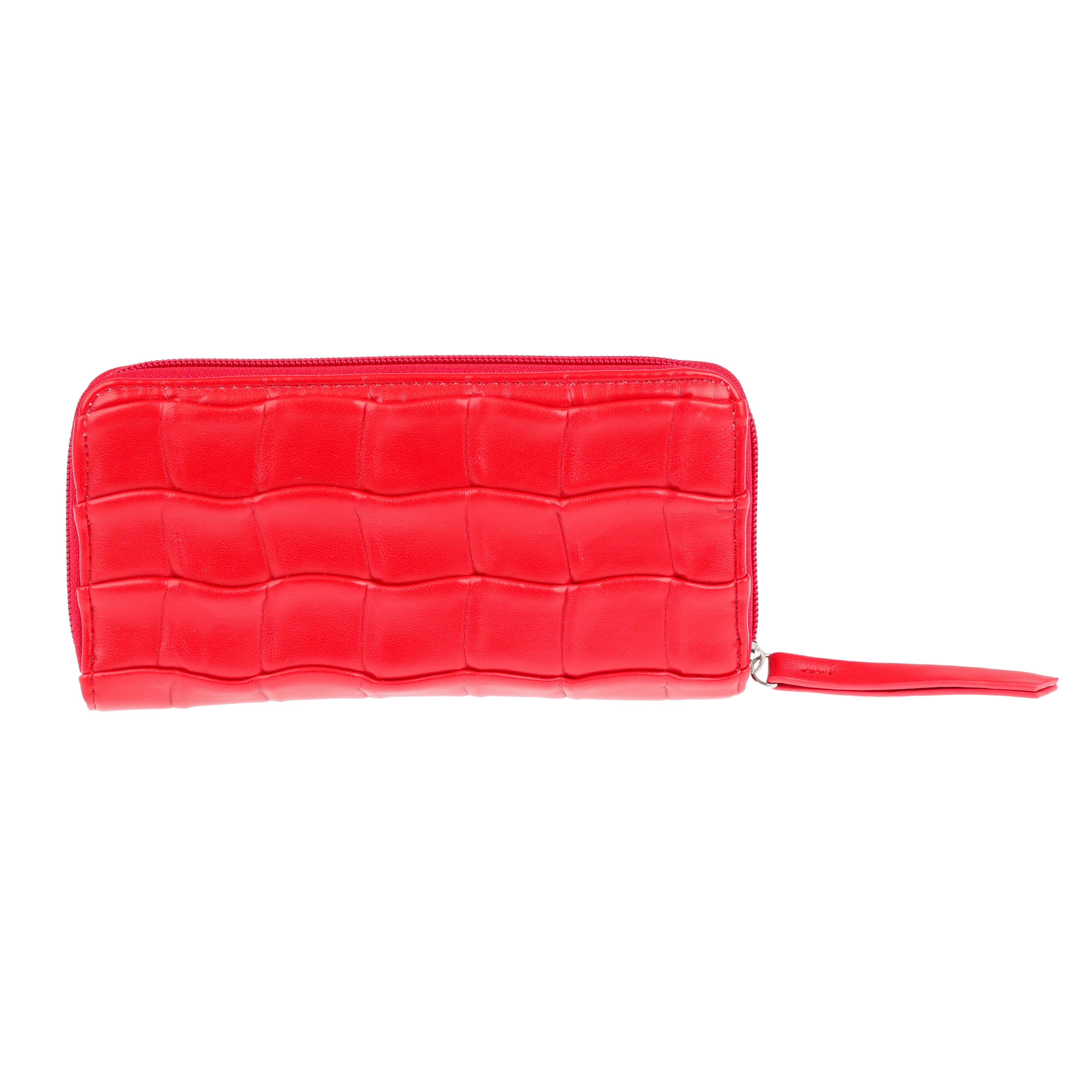 Portofel De Dama Lamonza Darina 22x10x2.5 cm  kg  rosu