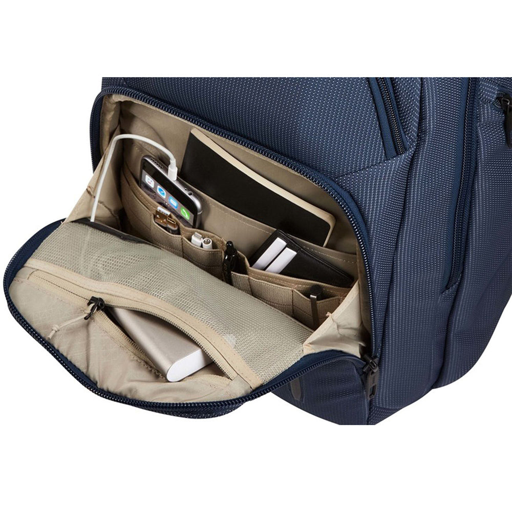 Rucsac urban cu compartiment laptop, Thule, Crossover 2, 30L, Dress Blue