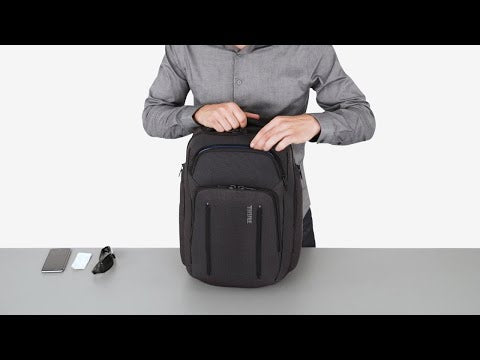 Rucsac urban cu compartiment laptop, Thule, Crossover 2, 30L, Dress Blue