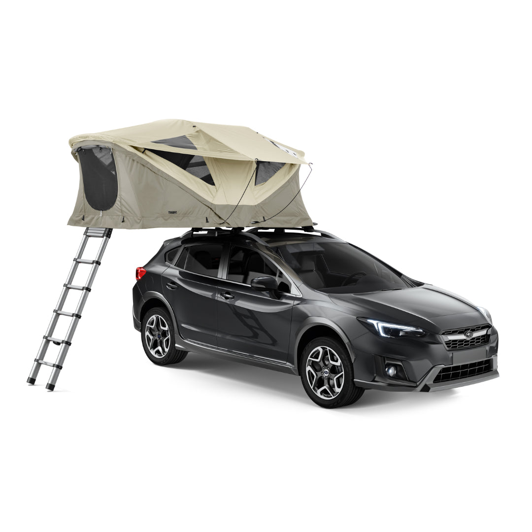 Cort auto cu prindere pe plafon, Thule, Approach S, pentru 2 persoane, Pelican Gray