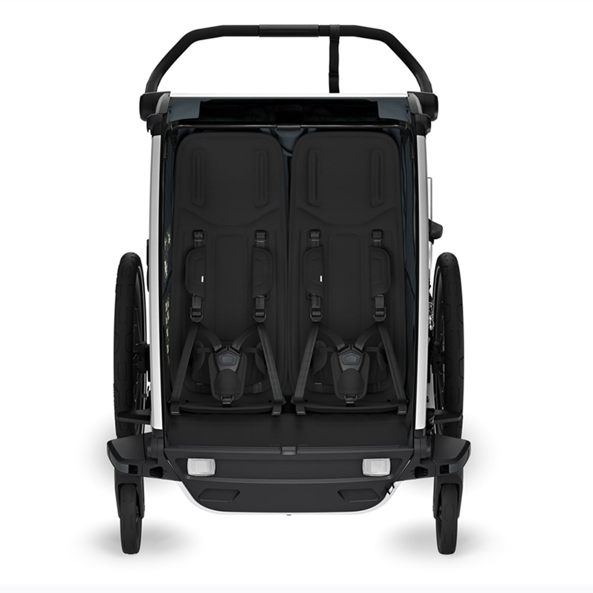 Carucior multisport double Thule Chariot Cross 2, Dark Slate