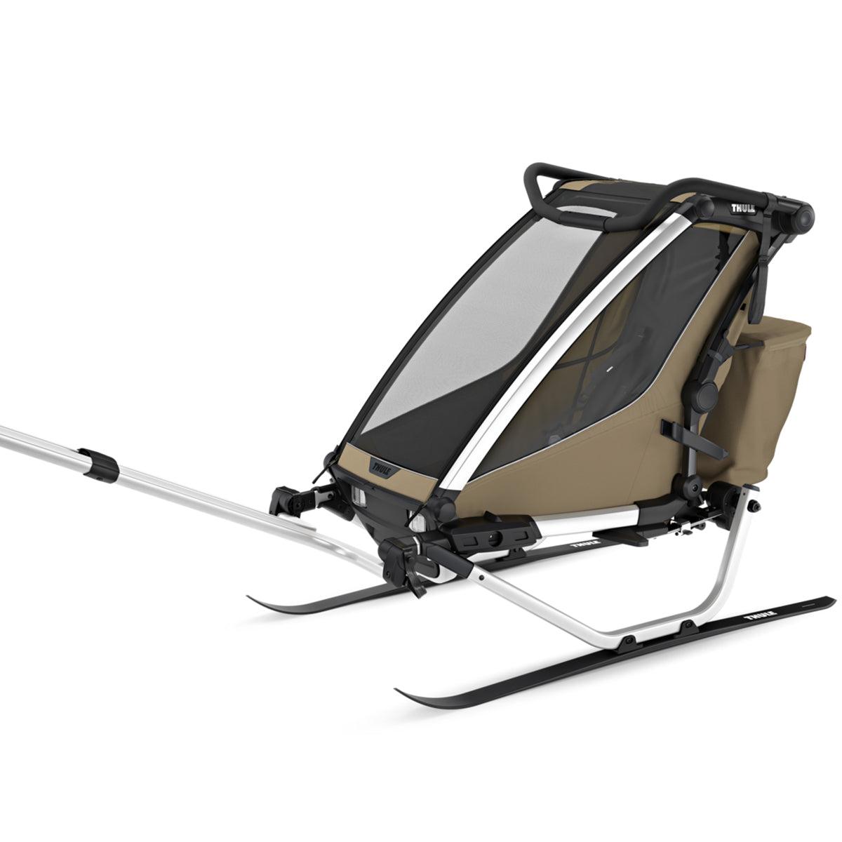 Carucior multisport Thule Chariot Cross 2, Faded Khaki