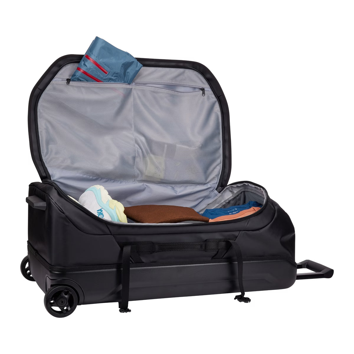 Geanta voiaj Thule Chasm Wheeled Check-In Duffel, 110 L, Black