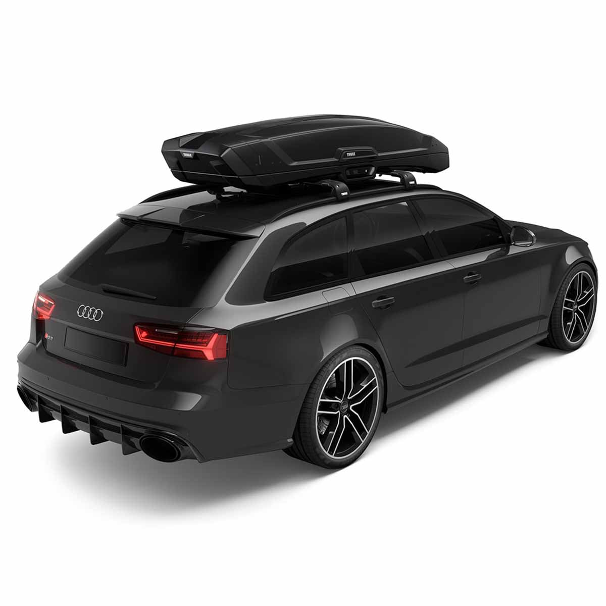 Cutie portbagaj Thule Vector L Negru Metalic