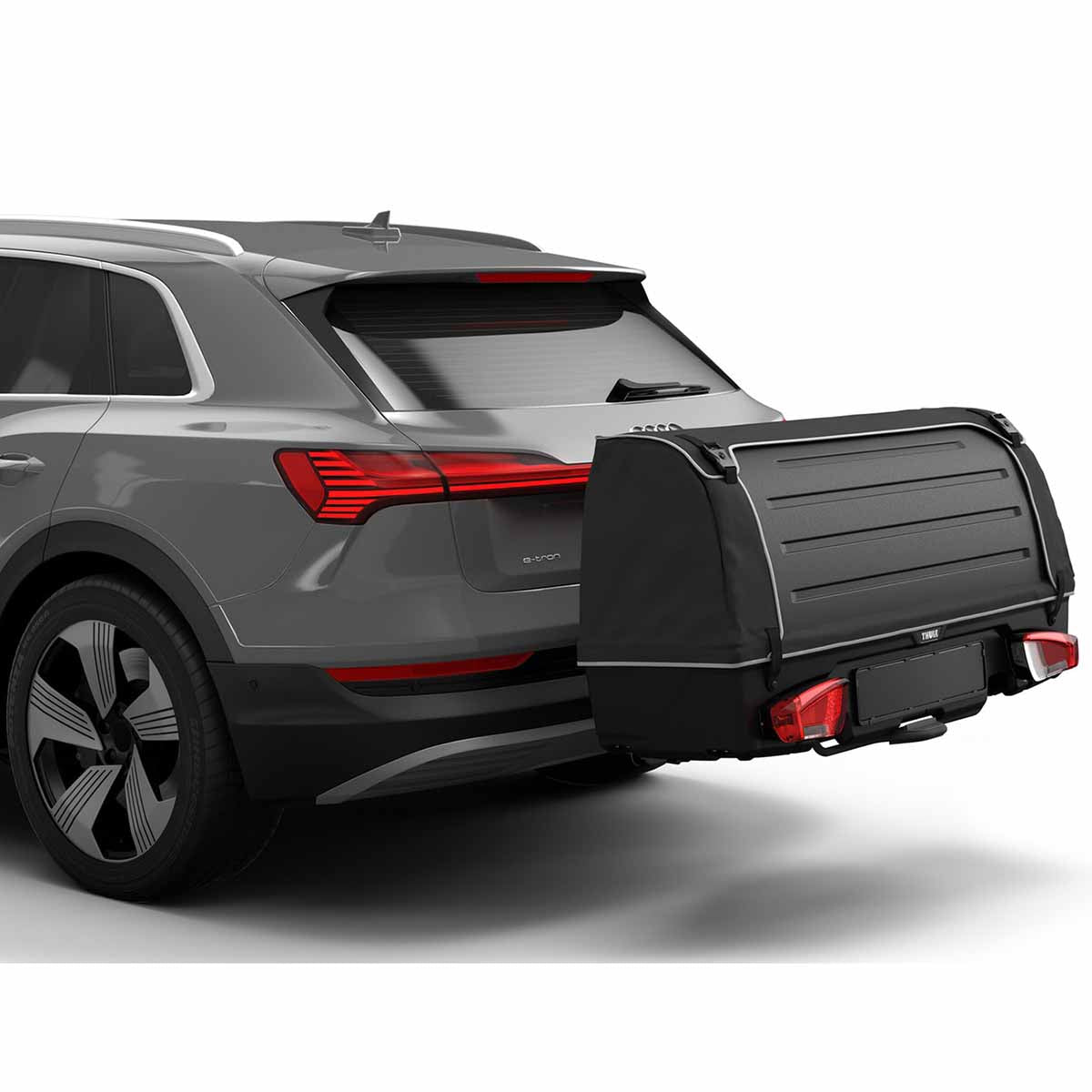 Thule Onto Black - cutie portbagaj cu montare pe carligul de remorcare