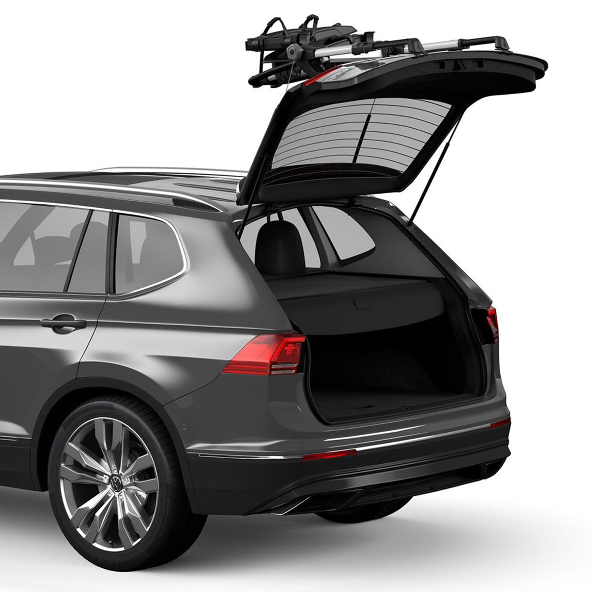 Suport bicicleta Thule OutWay Platform 2 cu prindere pe haion pentru 2 biciclete