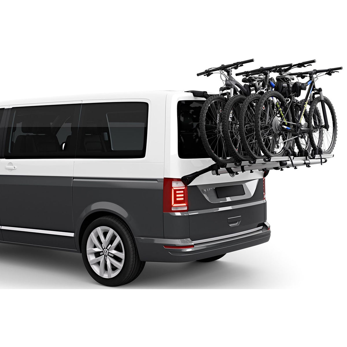 Suport biciclete Thule WanderWay 2 cu prindere pe haion dedicat pentru Volkswagen T6.