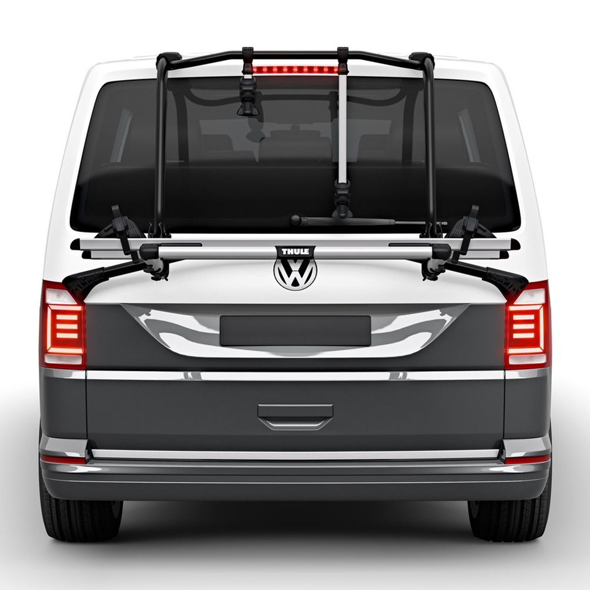 Suport biciclete Thule WanderWay 2 cu prindere pe haion dedicat pentru Volkswagen T6.